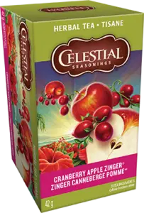 celestial seasonings herbal tea cranberry
