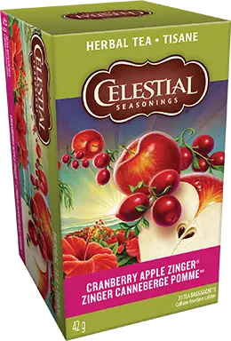 celestial seasonings herbal tea cranberry