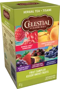 celestial seasonings herbal tea fruit sampler