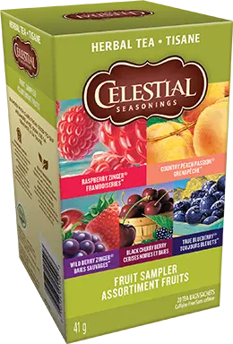 celestial seasonings herbal tea fruit sampler