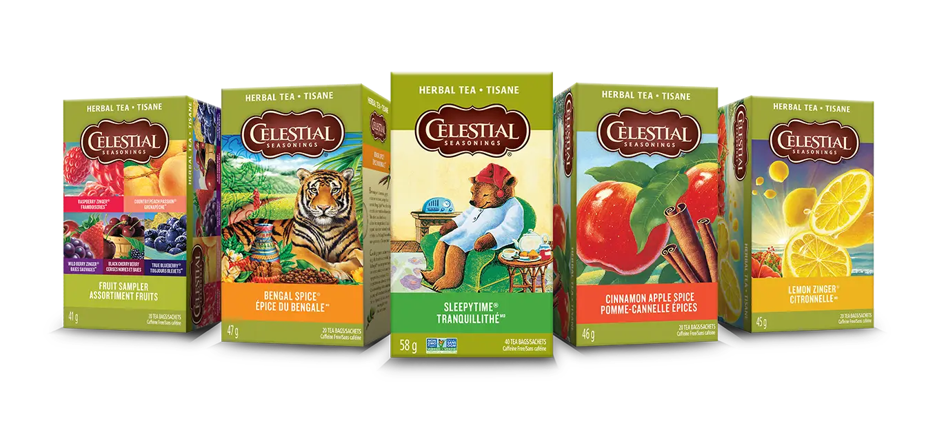celestial seasonings herbal tea portfolio v2