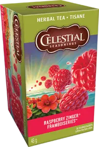 celestial seasonings herbal tea rasberry
