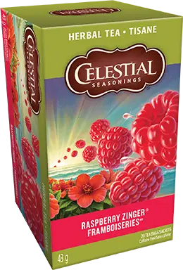 celestial seasonings herbal tea rasberry