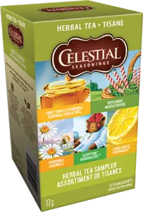 celestial seasonings herbal tea sampler