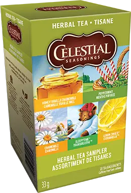 celestial seasonings herbal tea sampler