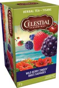 celestial seasonings herbal tea wild berry
